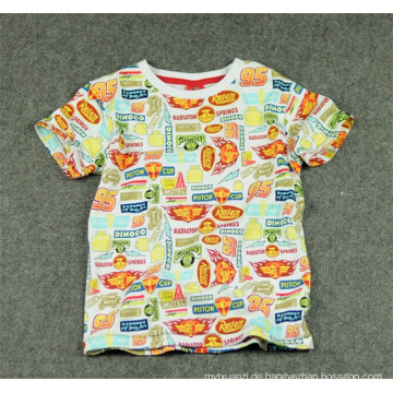 2015 heißer Verkauf Sommer billig Kinder Kleidung T-Shirt Baumwolle Shirt für Kinder neue Stil Mode Jungen Shirt mit Druck